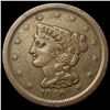 Image 1 : 1850 Braided Hair Half Cent ABOUT   UNCIRCULATED