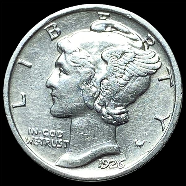 1926-D Silver Mercury Dime CLOSELY   UNCIRCULATED