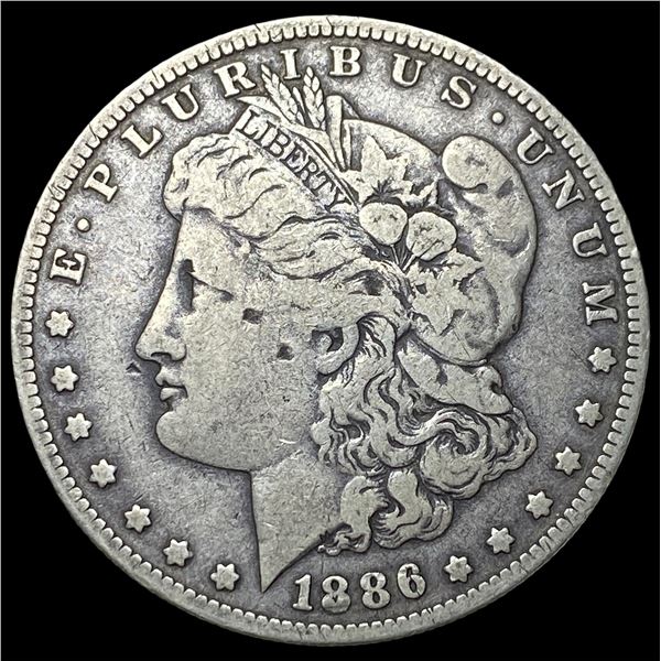 1886-O Silver Morgan Dollar LIGHTLY   CIRCULATED
