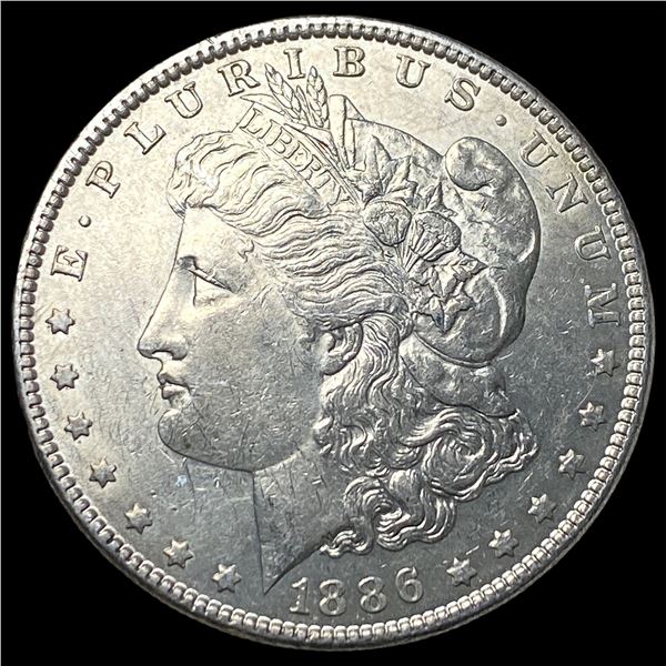 1886 Morgan Silver Dollar CLOSELY   UNCIRCULATED