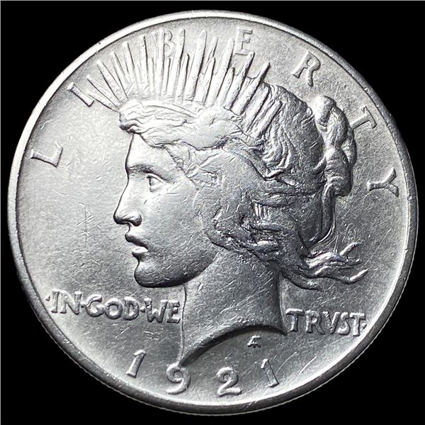 1921 Silver Peace Dollar CLOSELY UNCIRCULATED