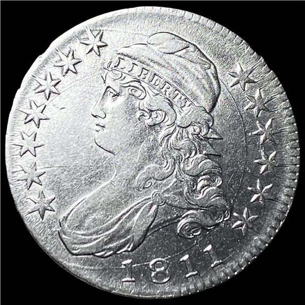 1811 Silver Capped Bust Half Dollar CLOSELY   UNCIRCULATED