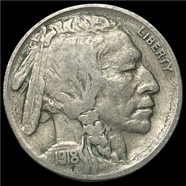 1918-S Buffalo Nickel LIGHTLY CIRCULATED