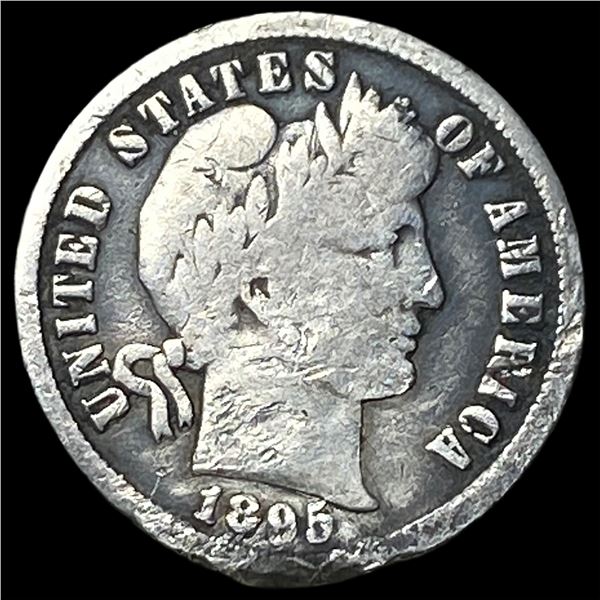 1895-S Silver Barber Dime HIGH GRADE