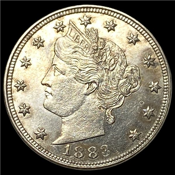 1883 Liberty Head Nickel (No Cents) GEM BU