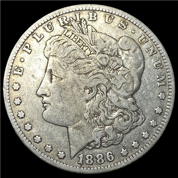 1886-O Silver Morgan Dollar ABOUT   UNCIRCULATED