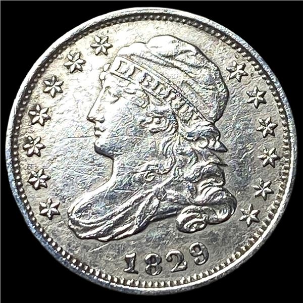 1829 Capped Bust Dime CLOSELY UNCIRCULATED