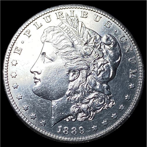 1889-S Morgan Silver Dollar CLOSELY   UNCIRCULATED