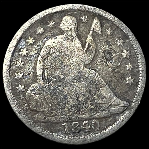1840-O Seated Liberty Half Dime NICELY   CIRCULATED