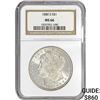 Image 1 : 1880-S Morgan Silver Dollar NGC MS66