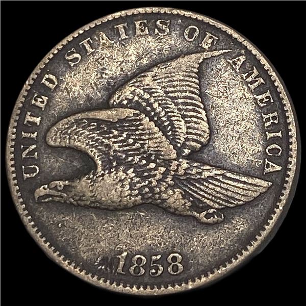 1858 Flying Eagle Cent LIGHTLY CIRCULATED