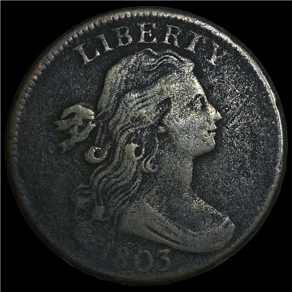 1803 Draped Bust Large Cent LIGHTLY   CIRCULATED