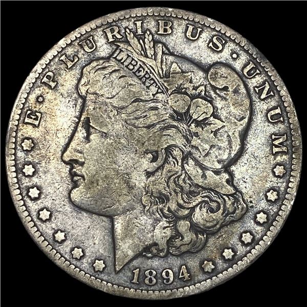 1894-O Silver Morgan Dollar LIGHTLY   CIRCULATED