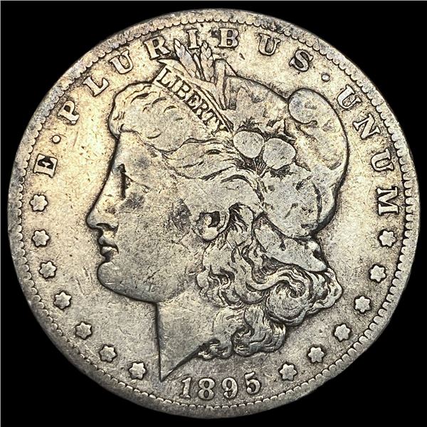 1895-S Silver Morgan Dollar LIGHTLY   CIRCULATED