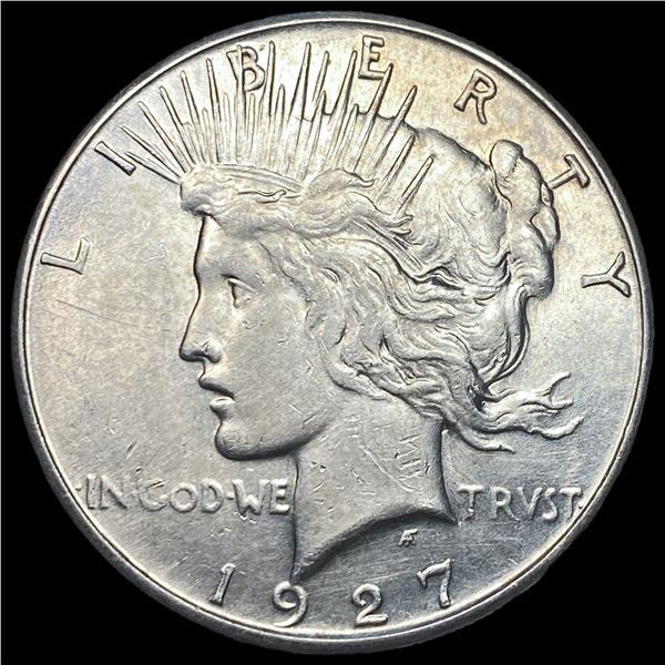 1927-S Peace Silver Dollar CLOSELY   UNCIRCULATED