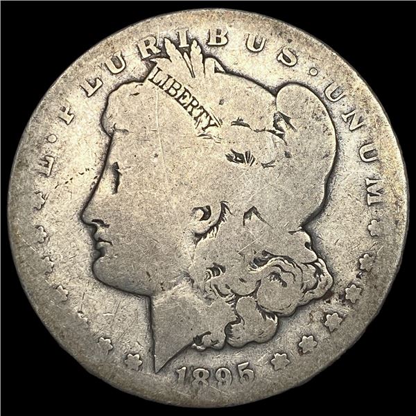 1895-S Silver Morgan Dollar NICELY CIRCULATED