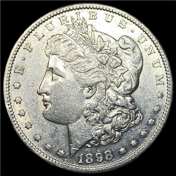 1898-S Silver Morgan Dollar CLOSELY   UNCIRCULATED