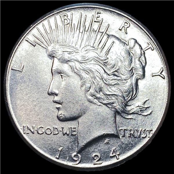 1924-S Silver Peace Dollar CHOICE BU