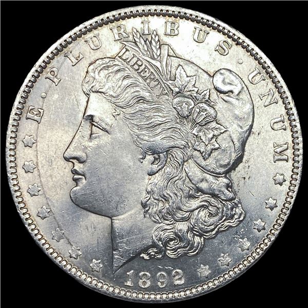 1892 Morgan Silver Dollar CHOICE BU