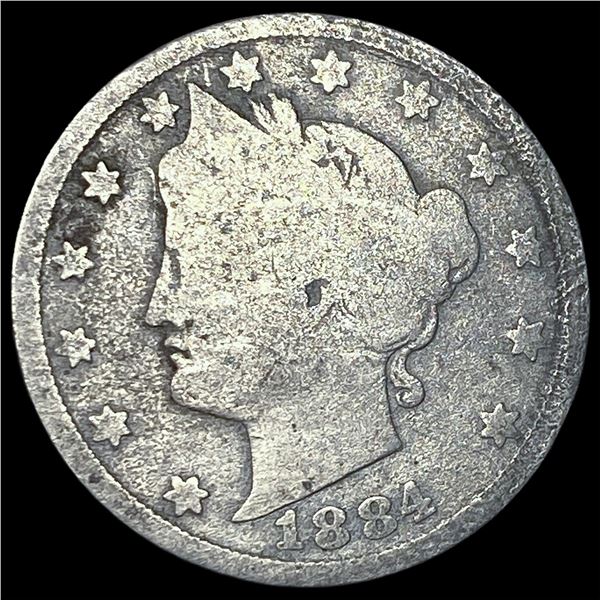 1884 Liberty Head Nickel NICELY CIRCULATED