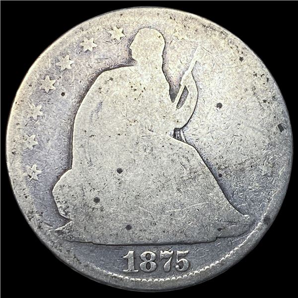 1875-S Seated Liberty Half Dollar HIGH GRADE