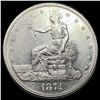 Image 1 : 1874-S Silver Trade Dollar CLOSELY   UNCIRCULATED