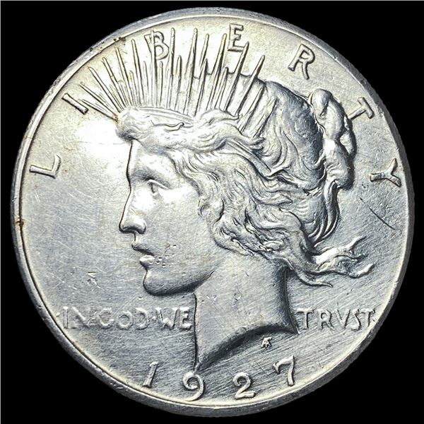 1927 Peace Silver Dollar CLOSELY UNCIRCULATED