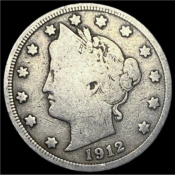 1912-D Liberty Head Nickel NICELY CIRCULATED