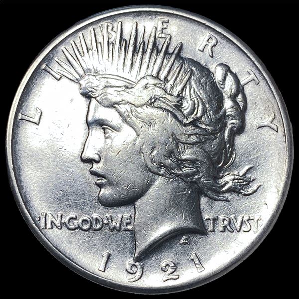 1921 Silver Peace Dollar CLOSELY UNCIRCULATED