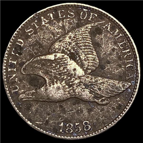 1858 Flying Eagle Cent LIGHTLY CIRCULATED
