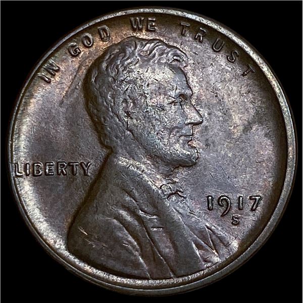 1917-S Lincoln Wheat Cent UNCIRCULATED
