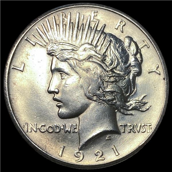 1921 HR Silver Peace Dollar UNCIRCULATED