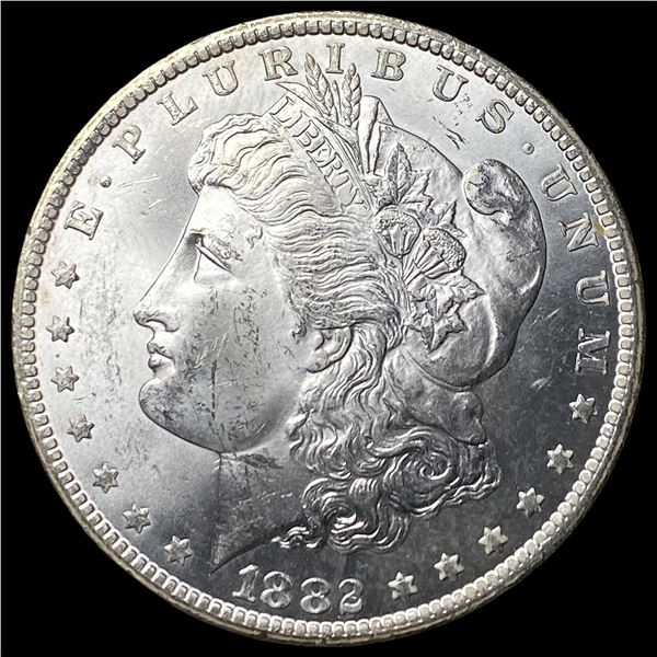 1882-CC Silver Morgan Dollar CHOICE BU