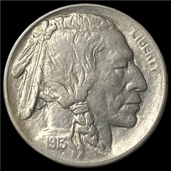 1913-S Type 1 Buffalo Nickel CLOSELY  UNCIRCULATED