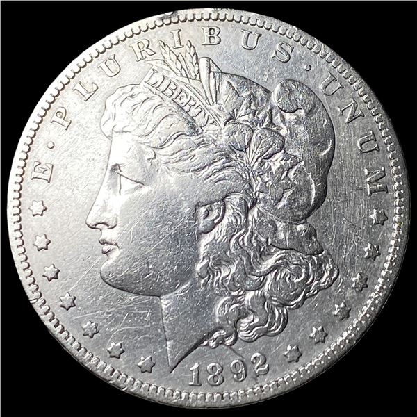1892-S Silver Morgan Dollar NEARLY  UNCIRCULATED
