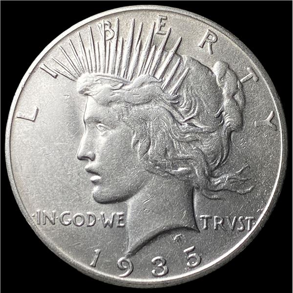 1935-S Peace Silver Dollar CLOSELY  UNCIRCULATED