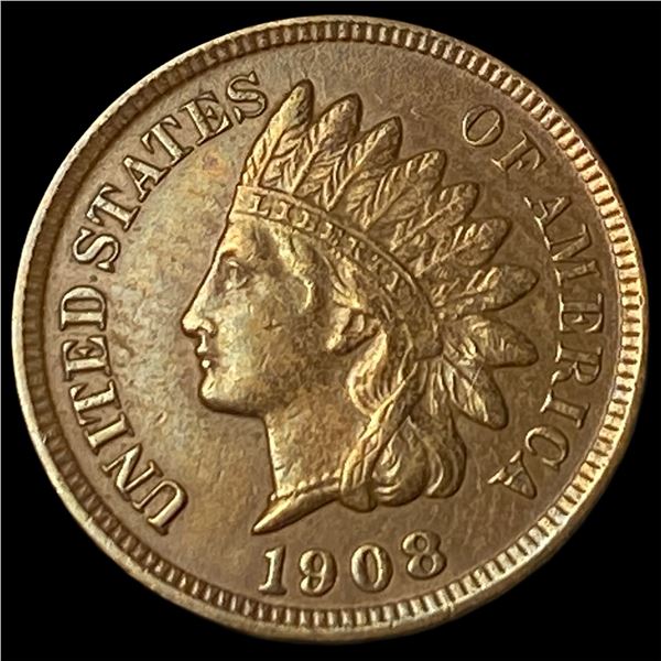 1908 Indian Head Cent CLOSELY UNCIRCULATED
