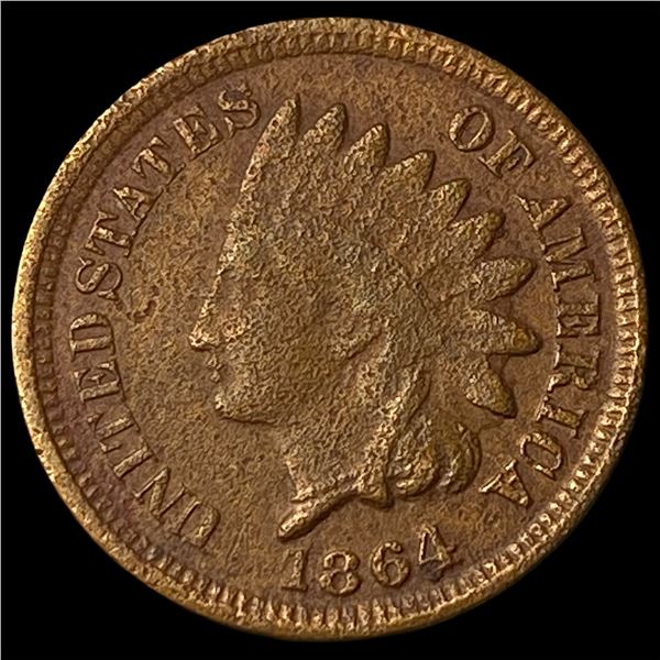 1864 Indian Head Cent LIGHTLY CIRCULATED