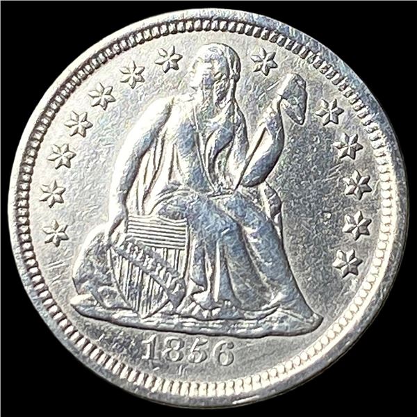 1856 Silver Seated Liberty Dime UNCIRCULATED