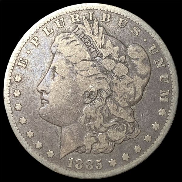 1885-S Silver Morgan Dollar NEARLY  UNCIRCULATED