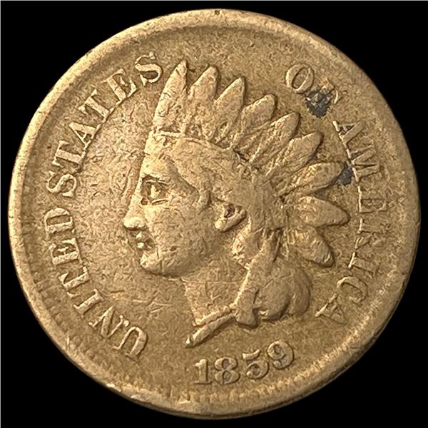 1859 Indian Head Cent LIGHTLY CIRCULATED