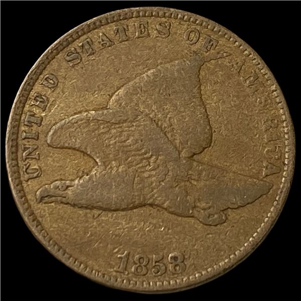 1858 Flying Eagle Cent LIGHTLY CIRCULATED