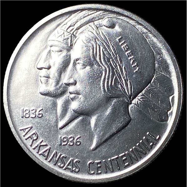 1935 Arkansas Silver Half Dollar UNCIRCULATED