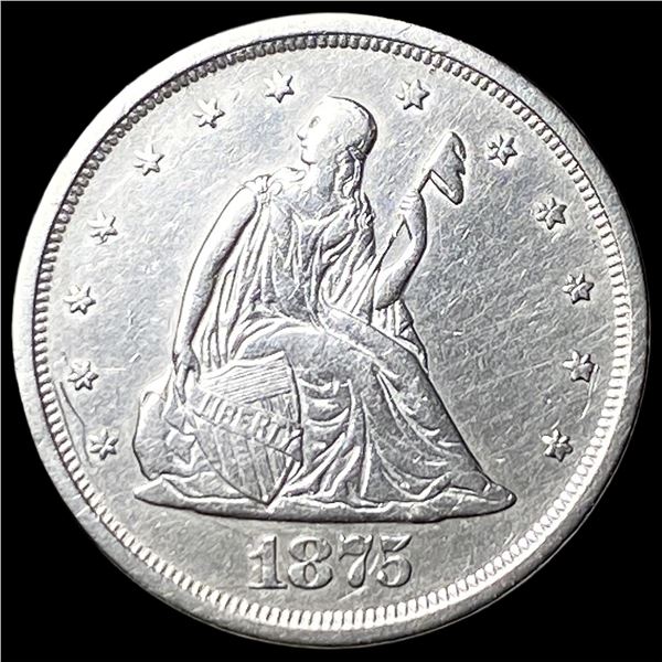 1875-S Silver Twenty Cents CLOSELY  UNCIRCULATED
