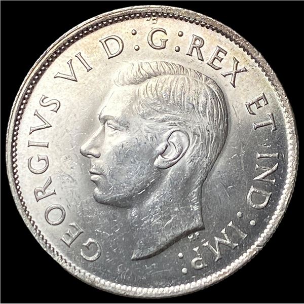 1944 Canada Silver 50 Cents GEM BU