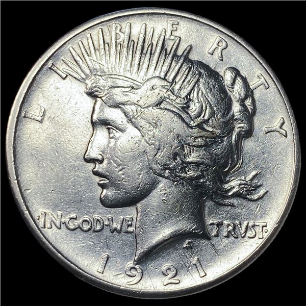 1921 Silver Peace Dollar CLOSELY UNCIRCULATED