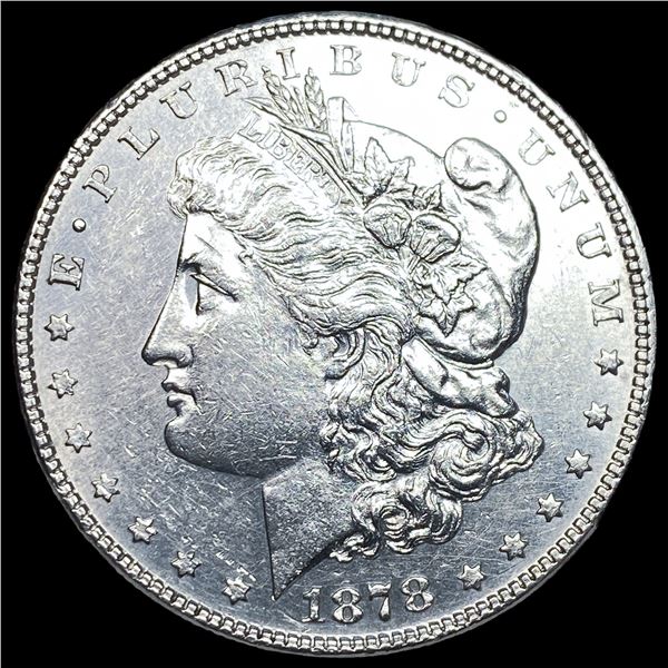 1878 Silver Morgan Dollar CLOSELY  UNCIRCULATED