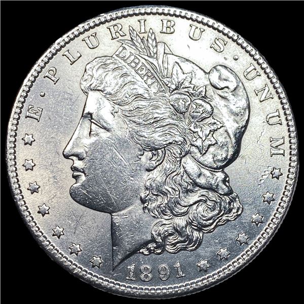 1891-S Silver Morgan Dollar UNCIRCULATED