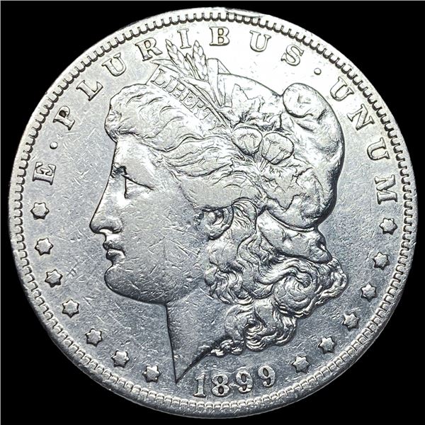 1899-S Morgan Silver Dollar LIGHTLY  CIRCULATED