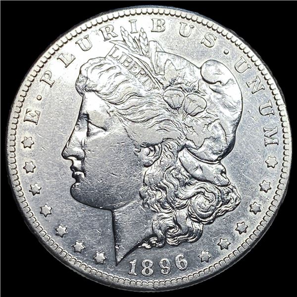 1896-S Silver Morgan Dollar NEARLY  UNCIRCULATED